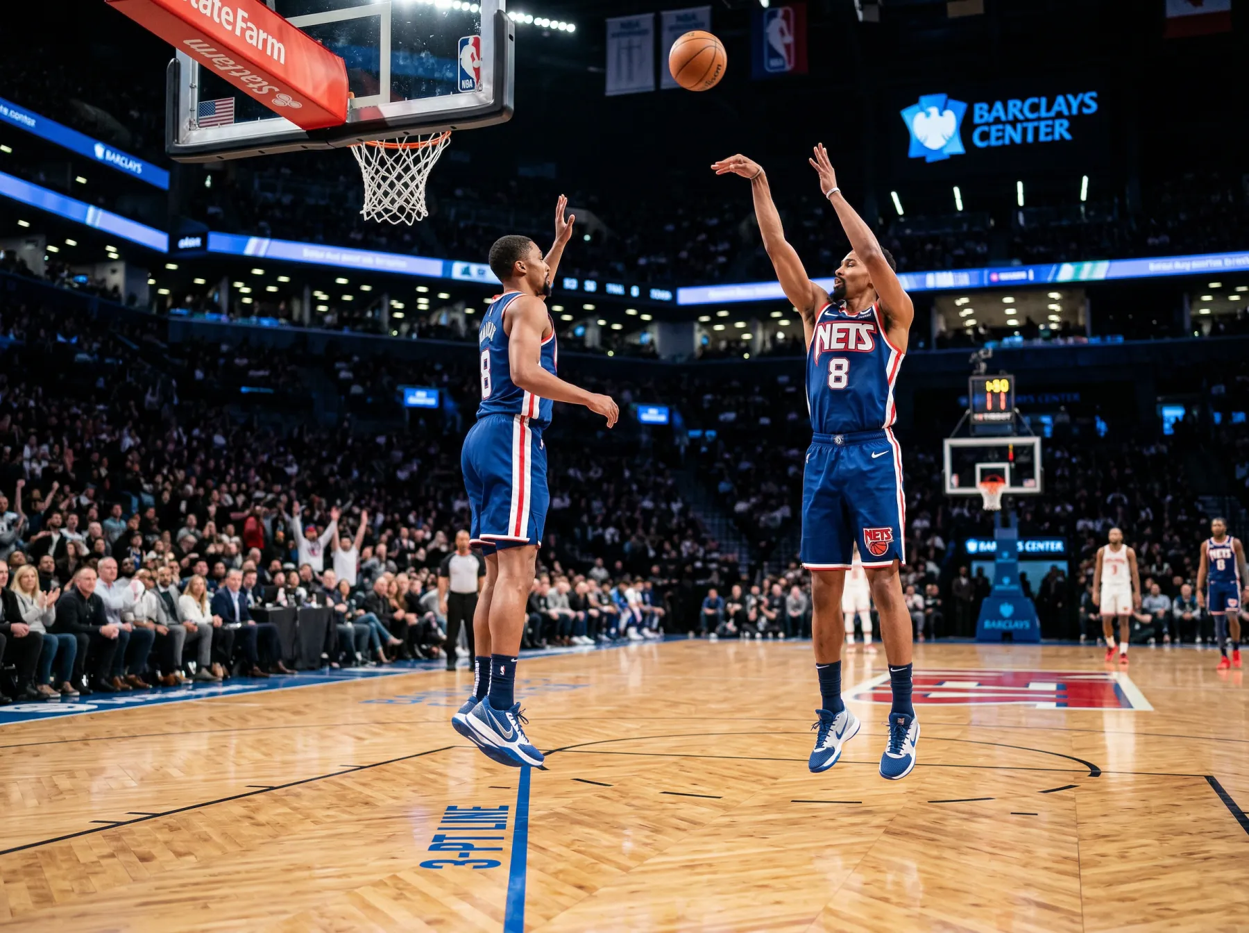 Arremessos de três pontos na NBA para análise de apostas