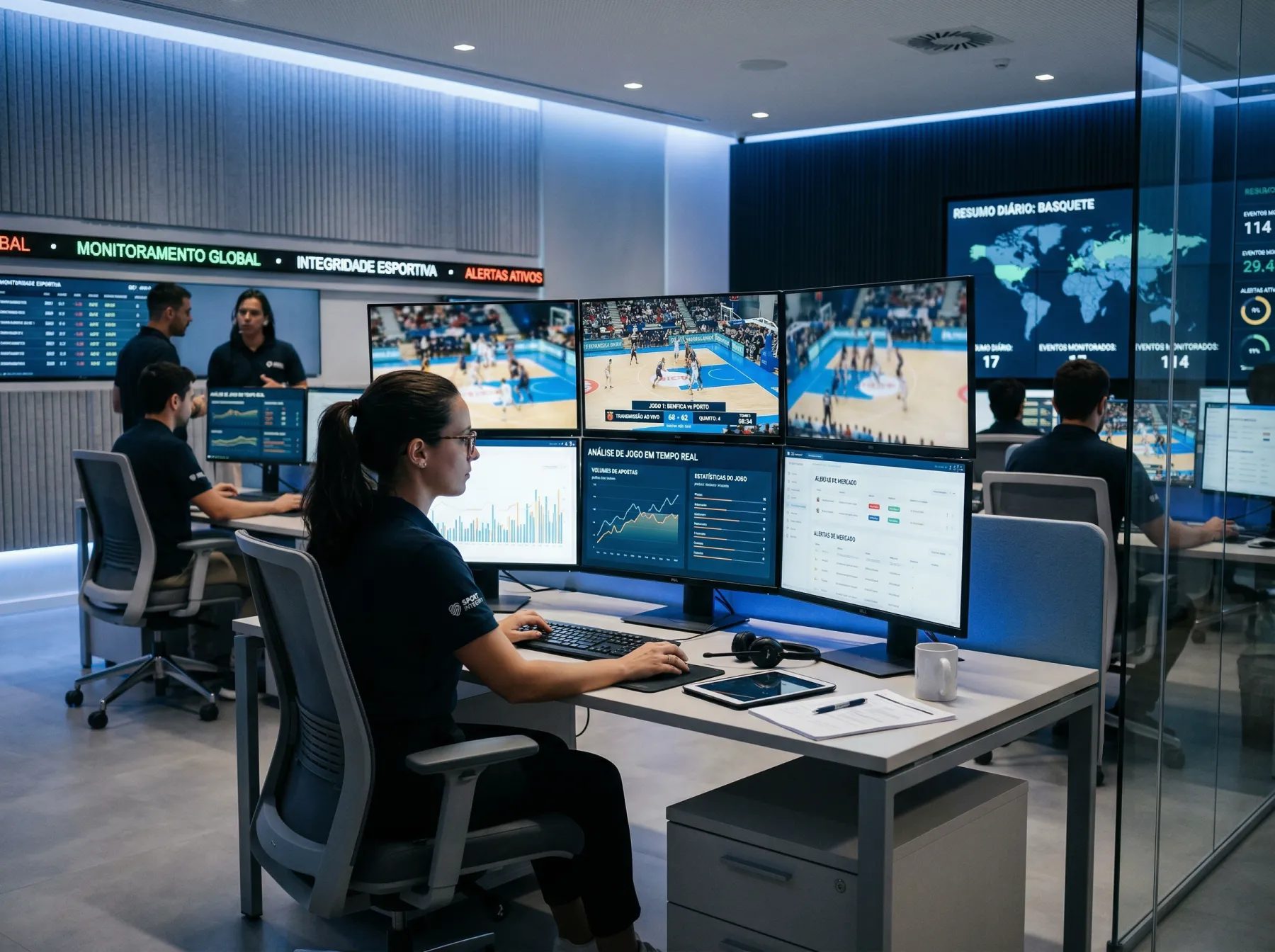 Sistemas de monitorização de integridade nas apostas da NBA