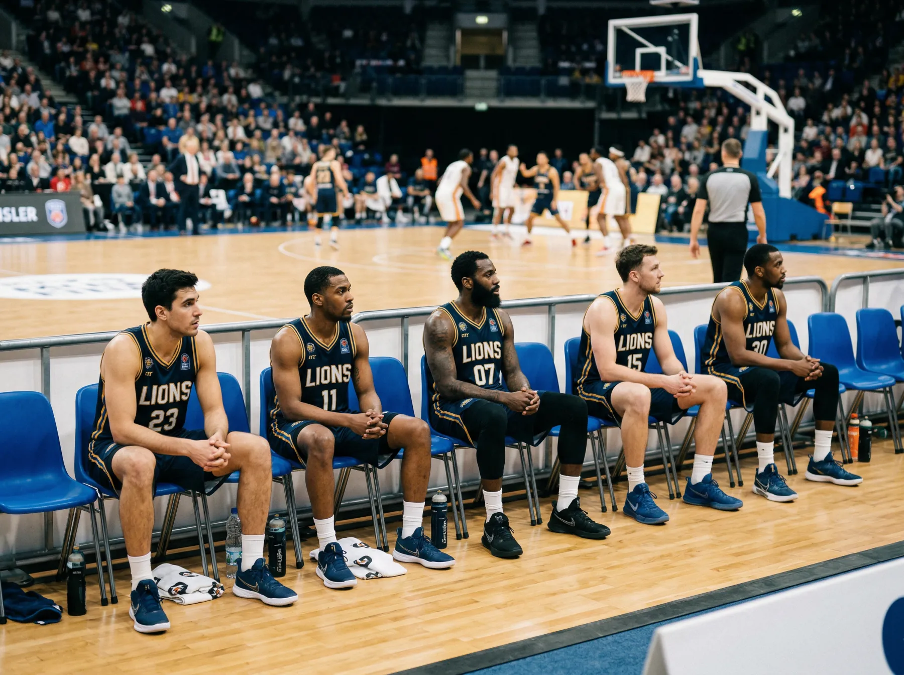 Análise de rotação e profundidade de elenco NBA